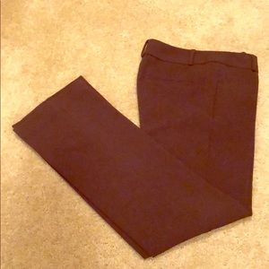 Ann Taylor Modern Fit Brown Pants